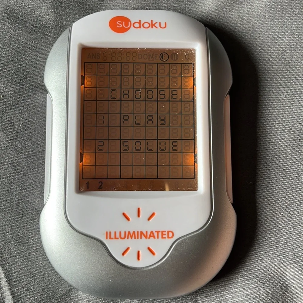 TechnoSource Handheld Sudoku Game